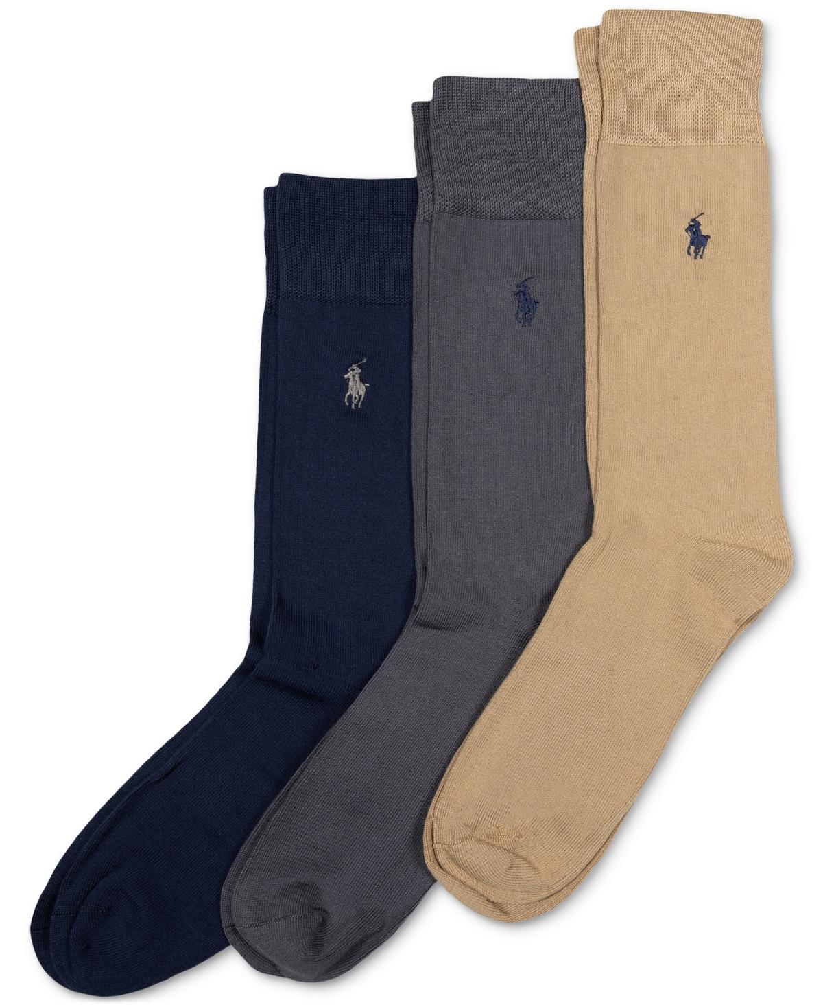 Polo Ralph Lauren Big  Tall Super Soft Dress Socks 3-Pack Product Image