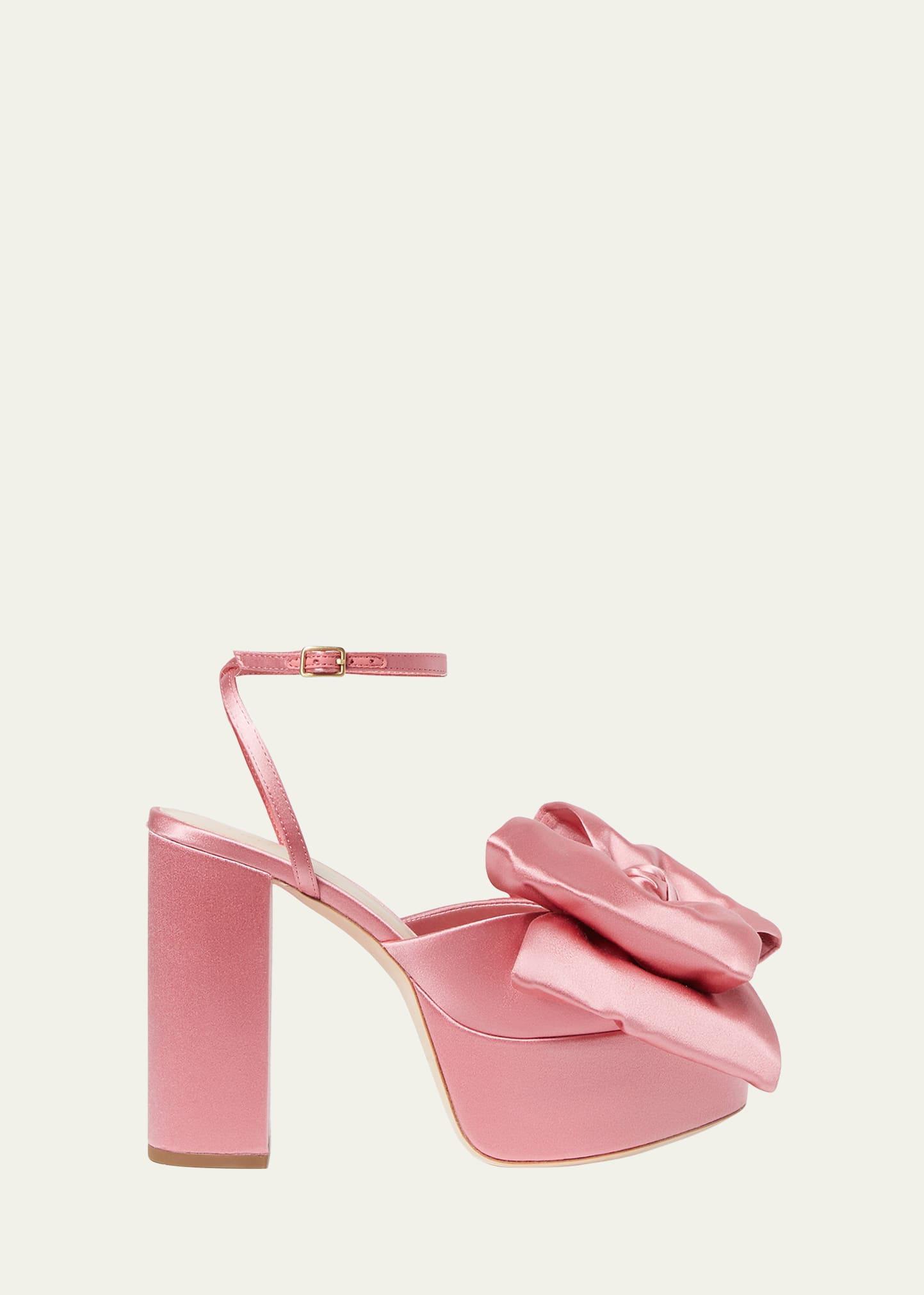 Loeffler Randall Kiki Bow Platform Women's Shoes Product Image