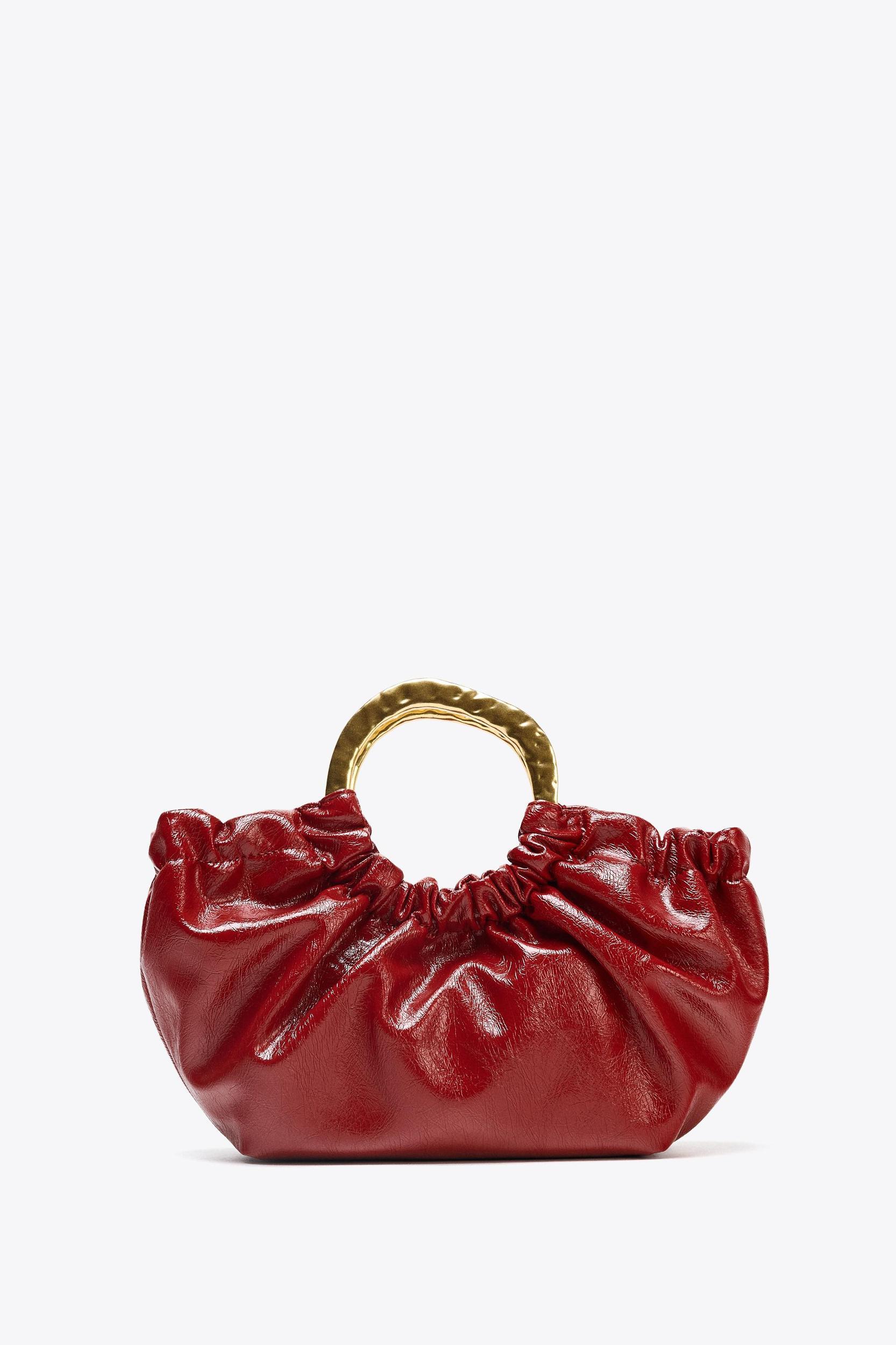 RUCHED HANDBAG Product Image