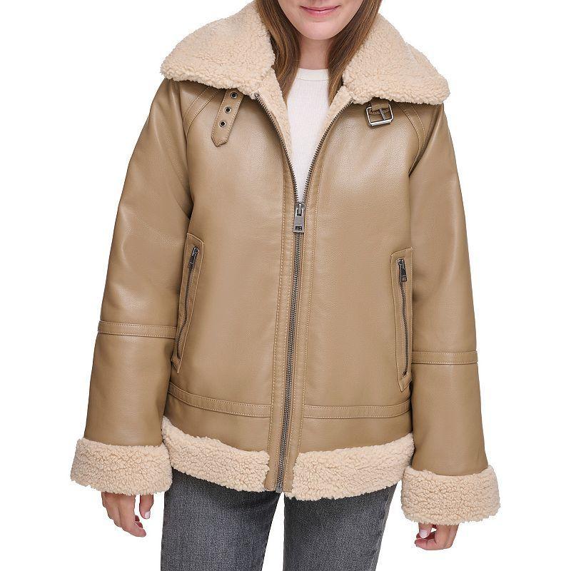 Womens Levis Relaxed Aviator Jacket Product Image