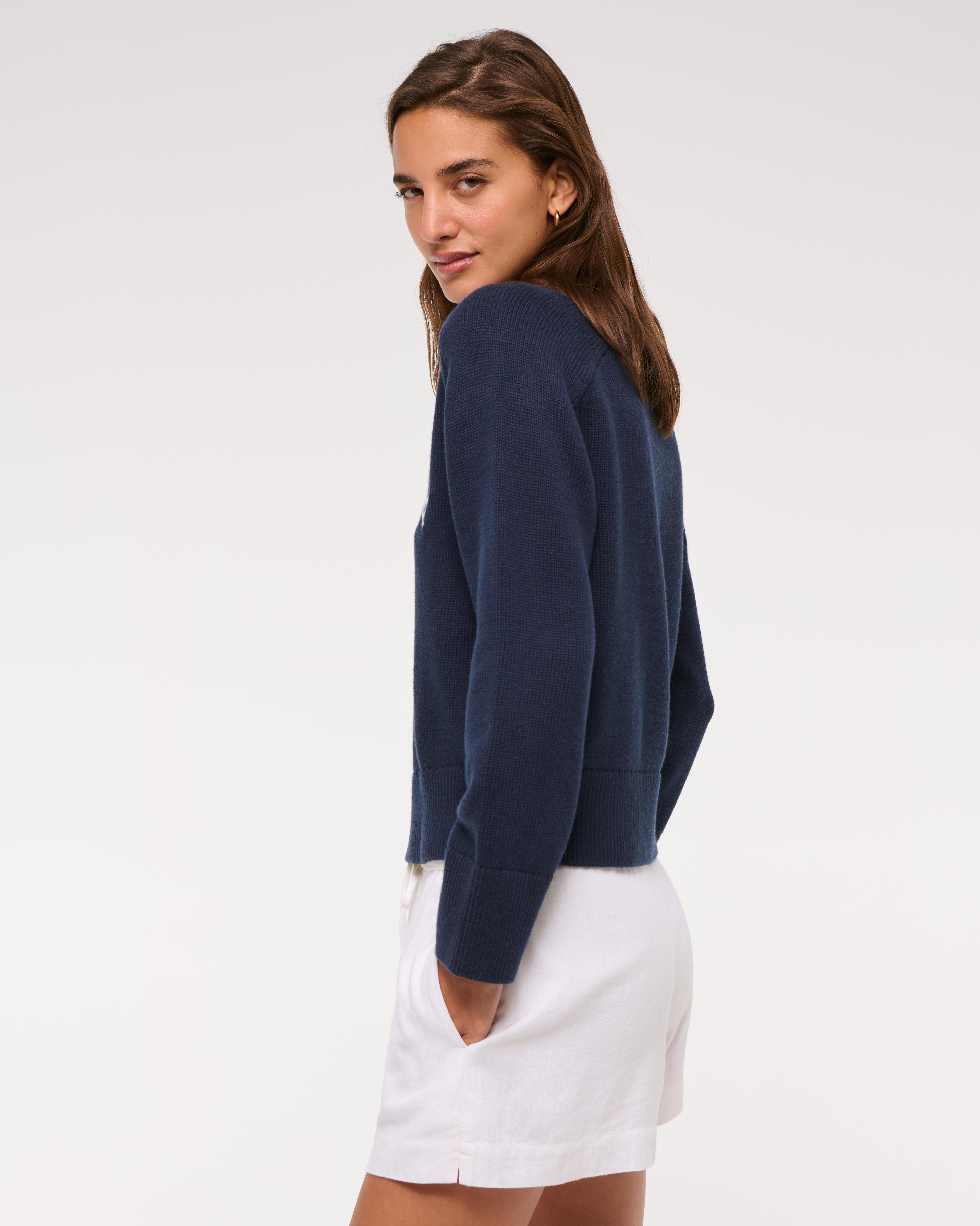 The A&F Madeline NYC Crew Sweater Product Image