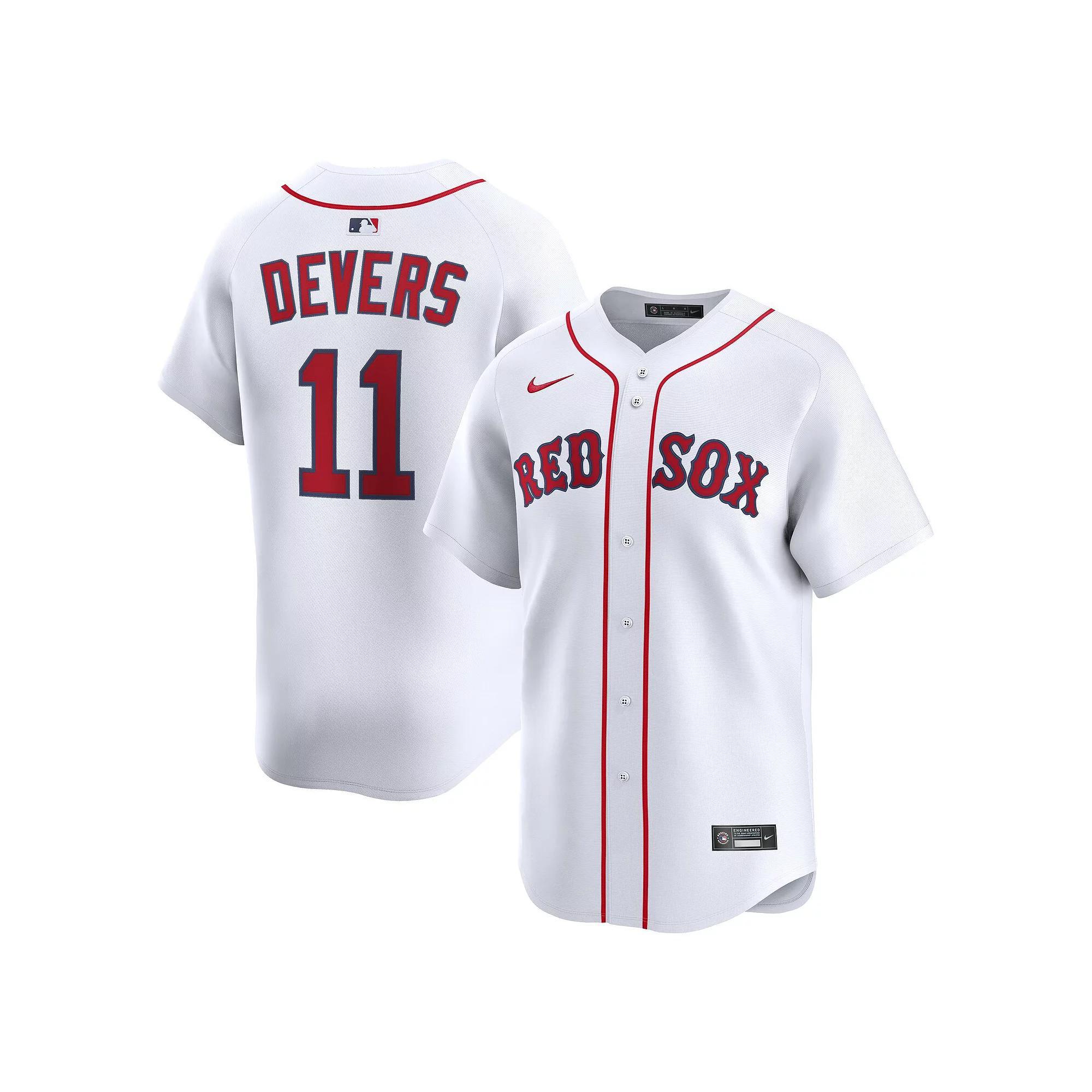 Men's Nike Rafael Devers White Boston Red Sox Home Limited Player Jersey, Size: Medium Product Image
