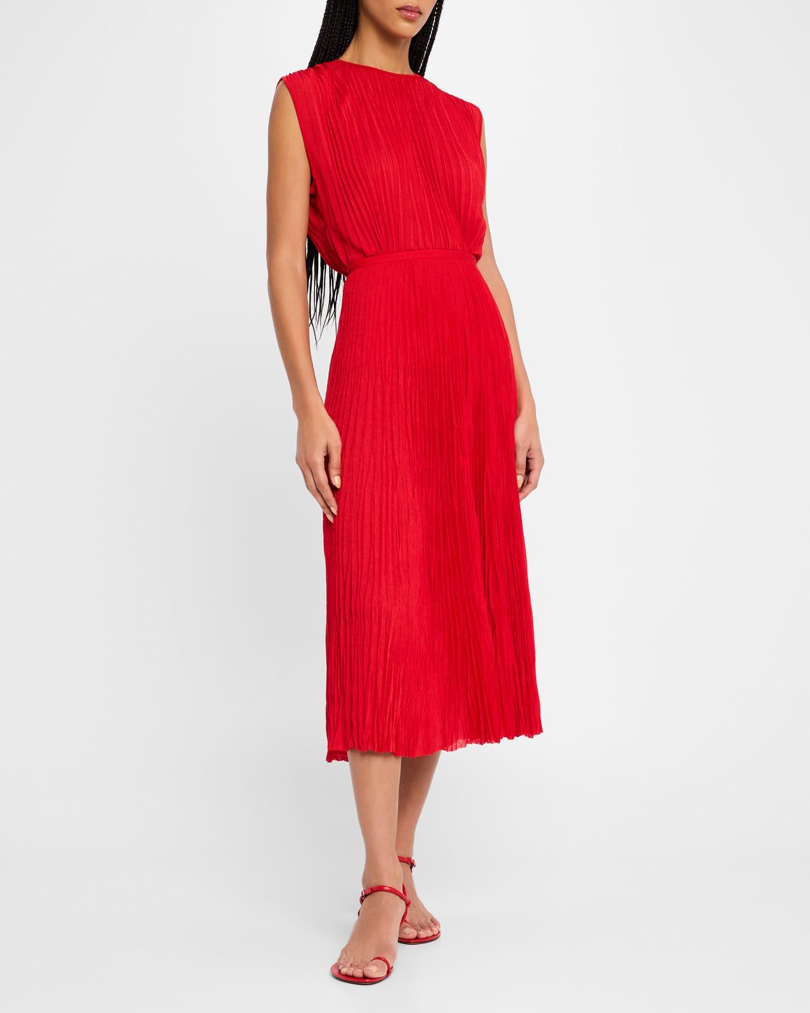 Rosalyn Pleated Jersey Skirt Product Image