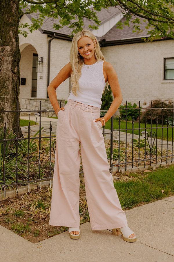 The Kelsey High Waist Wide Leg Pants Product Image