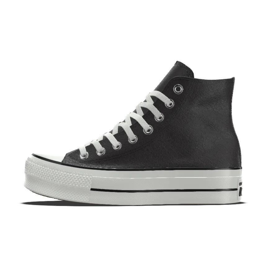 Custom Chuck Taylor All Star Lift Platform Leather By You Product Image