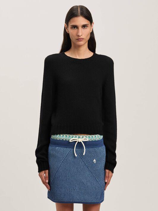 CURVED LOGO SWEATER Product Image