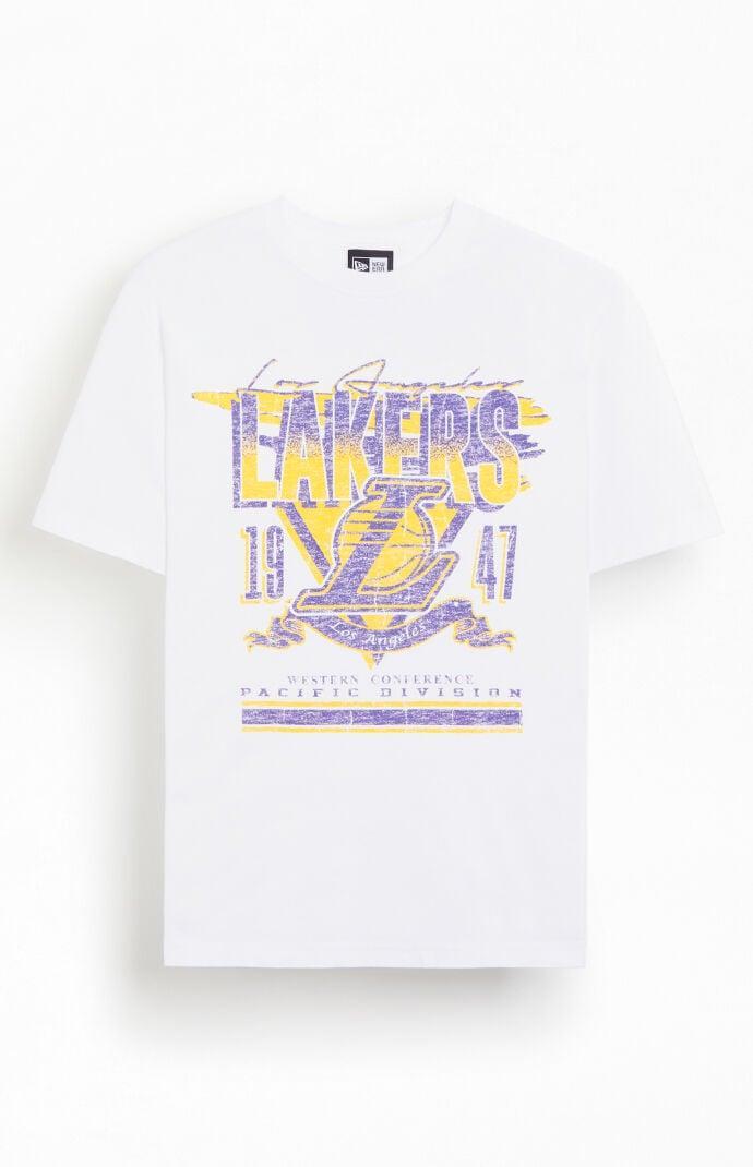 New Era Men's LA Lakers Sport Class T-Shirt Product Image