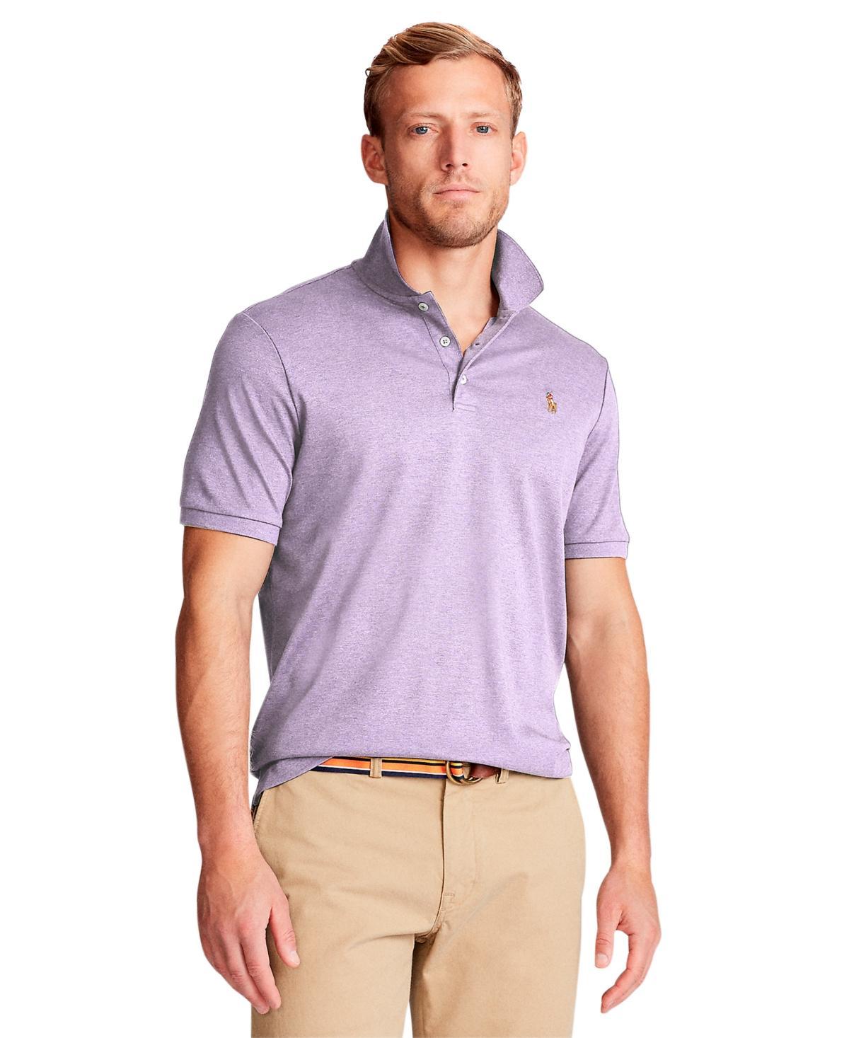 Polo Ralph Lauren Classic Fit Multicolored Pony Soft Cotton Polo Shirt Product Image