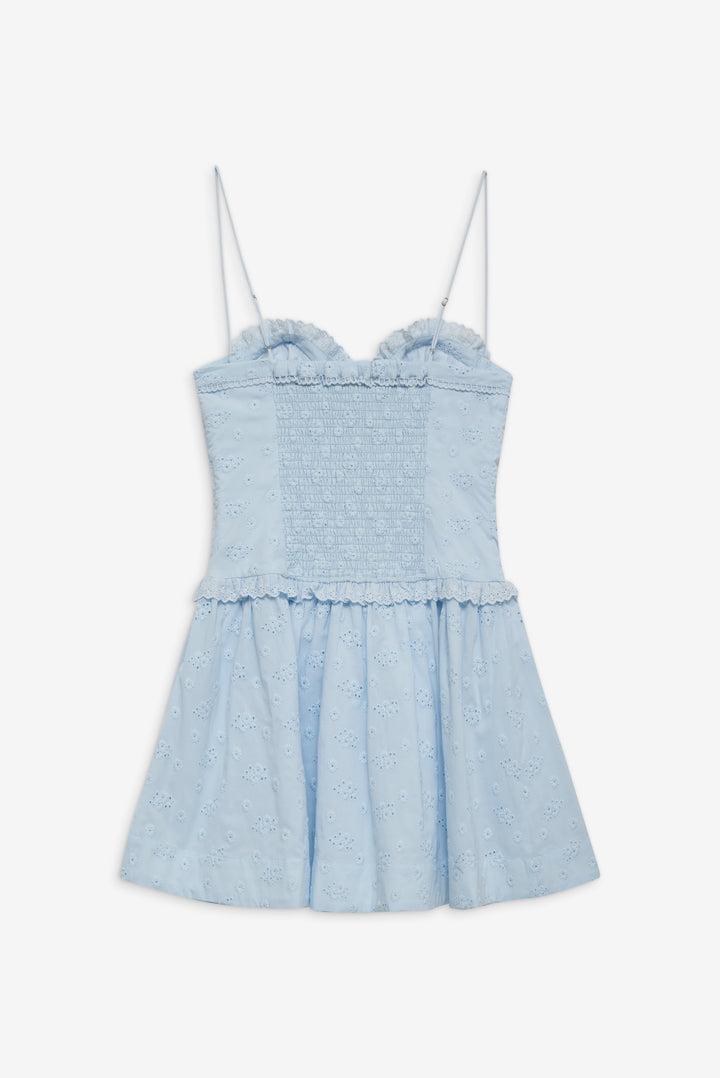 Marlowe Mini Dress — Blue Product Image