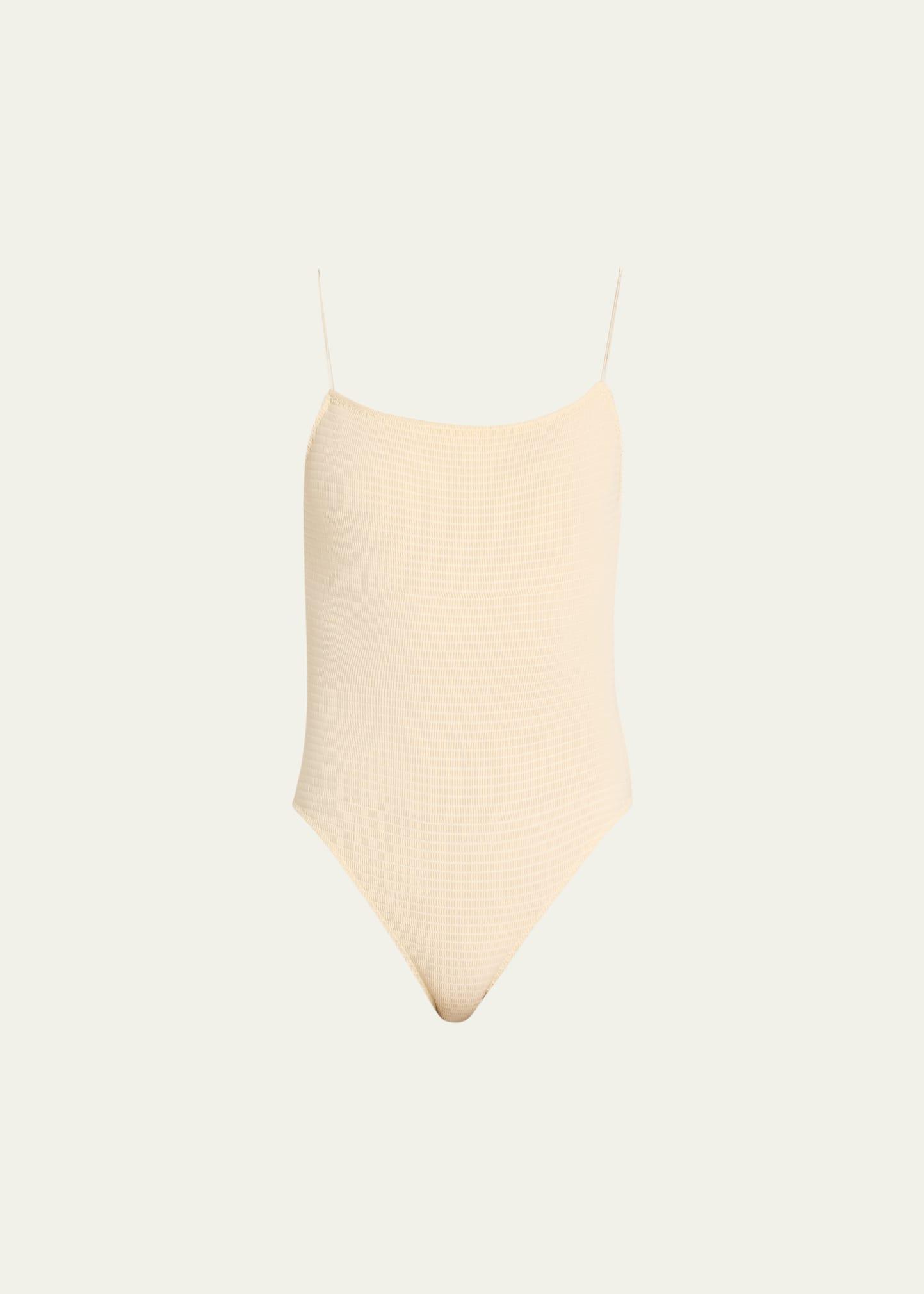 Smocked One-Piece Swimsuit Product Image