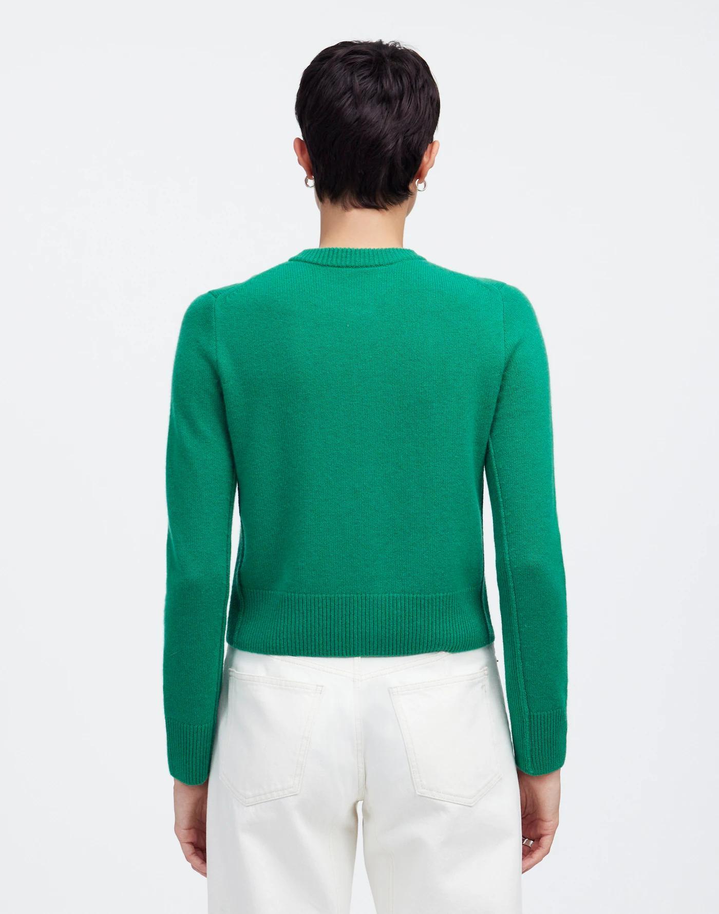 Cashmere Button-Front Cardigan Sweater Product Image