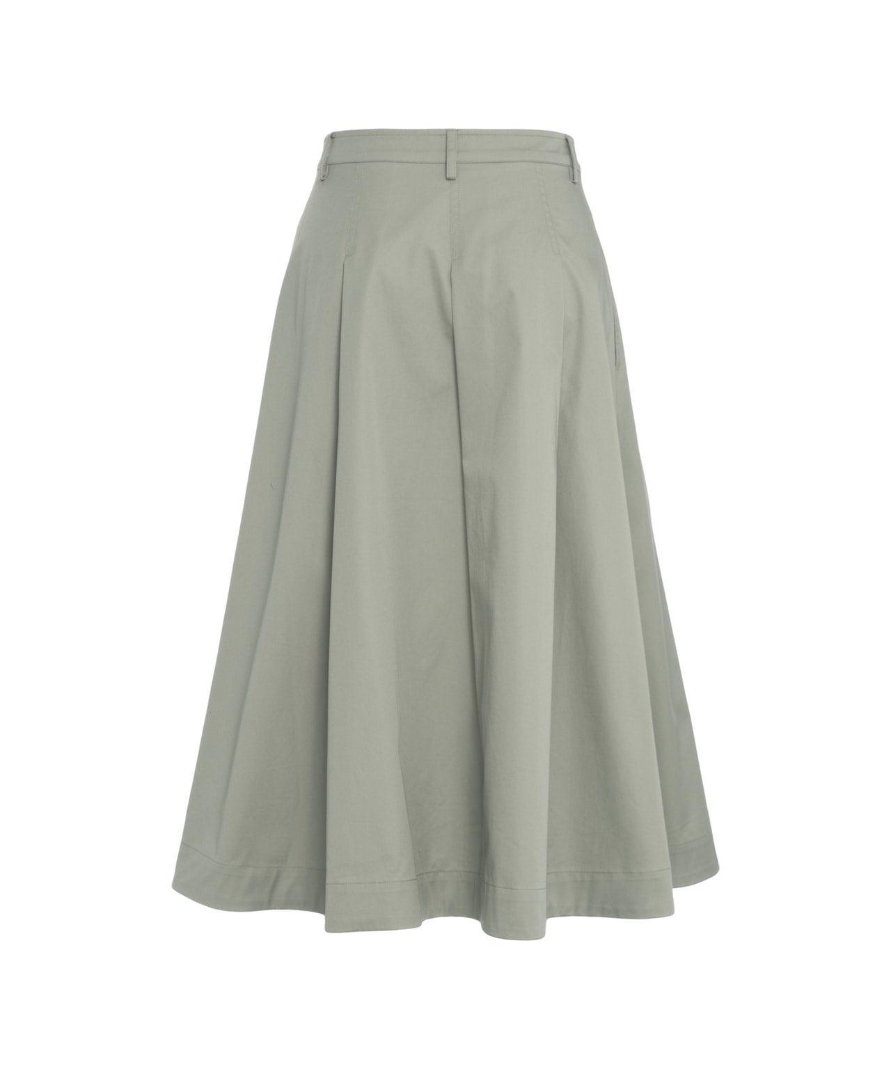 Gabardine midi skirt Product Image