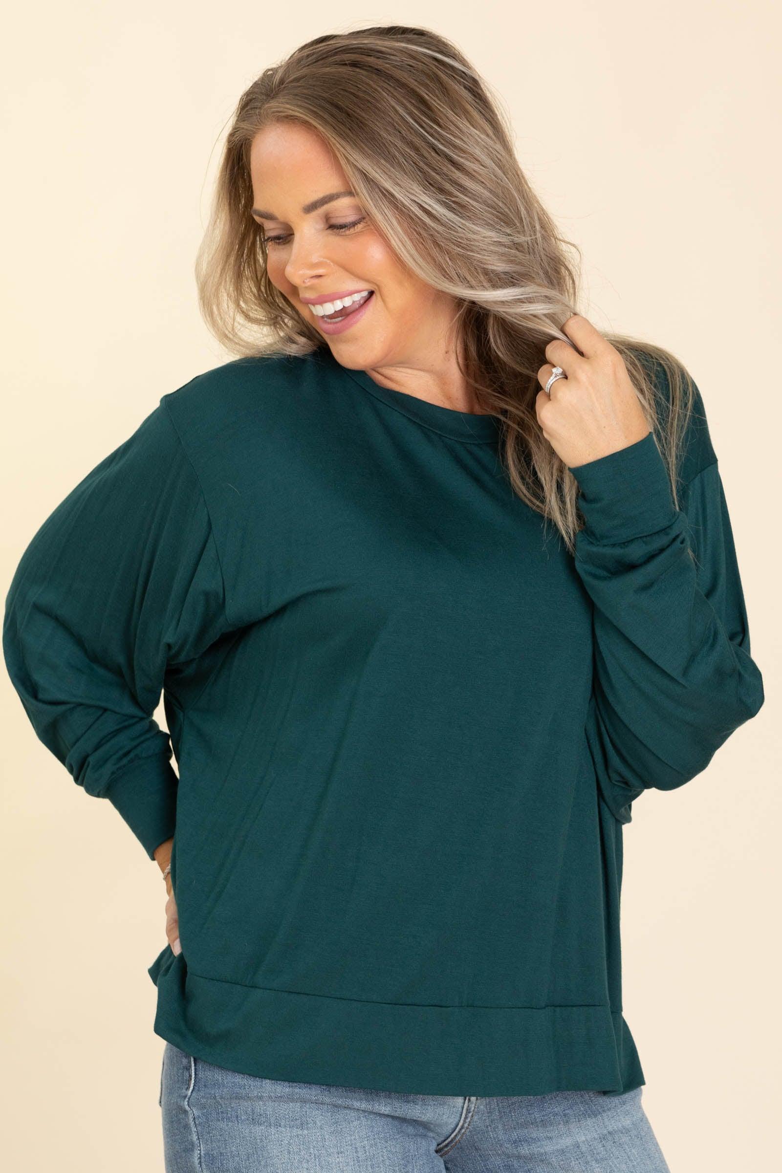 Super Soft Basic Dolman Sleeve Top Product Image