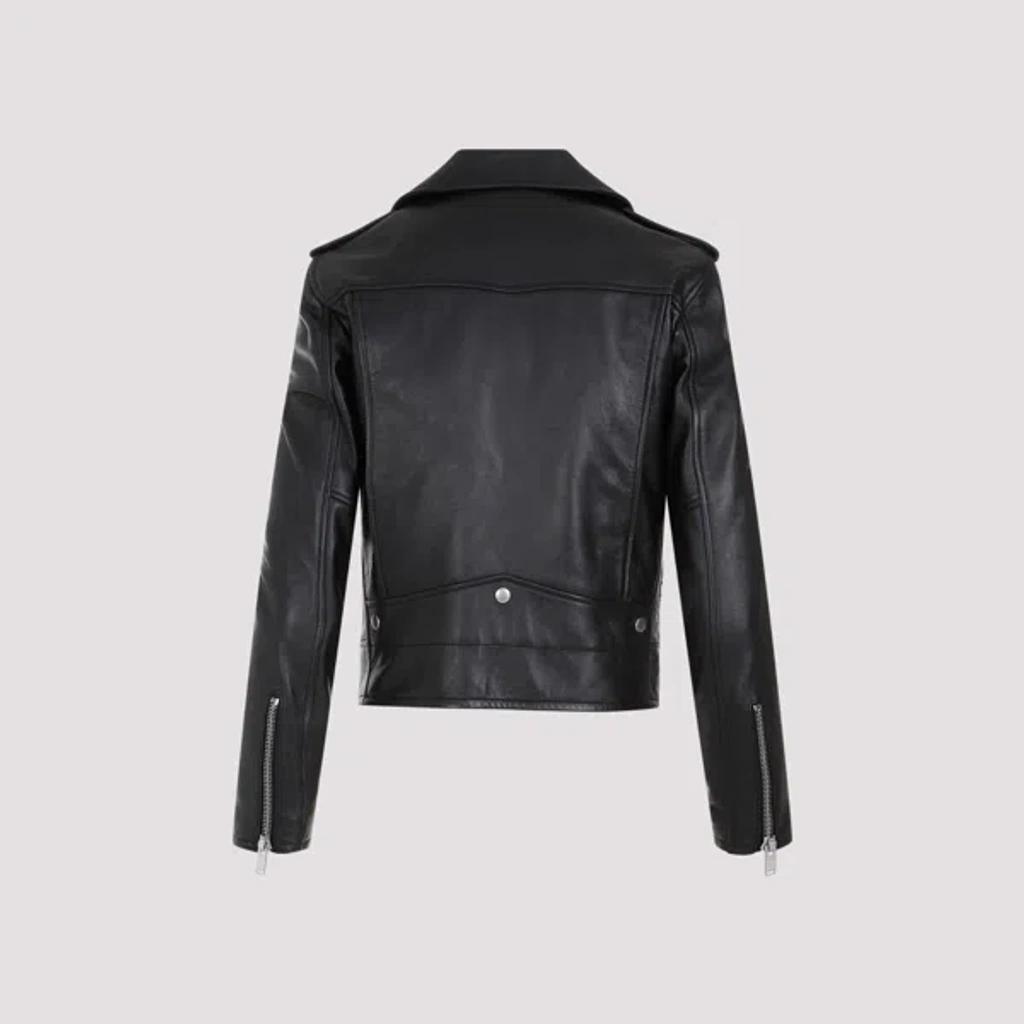 SAINT LAURENT Motor Jacket In Black Product Image