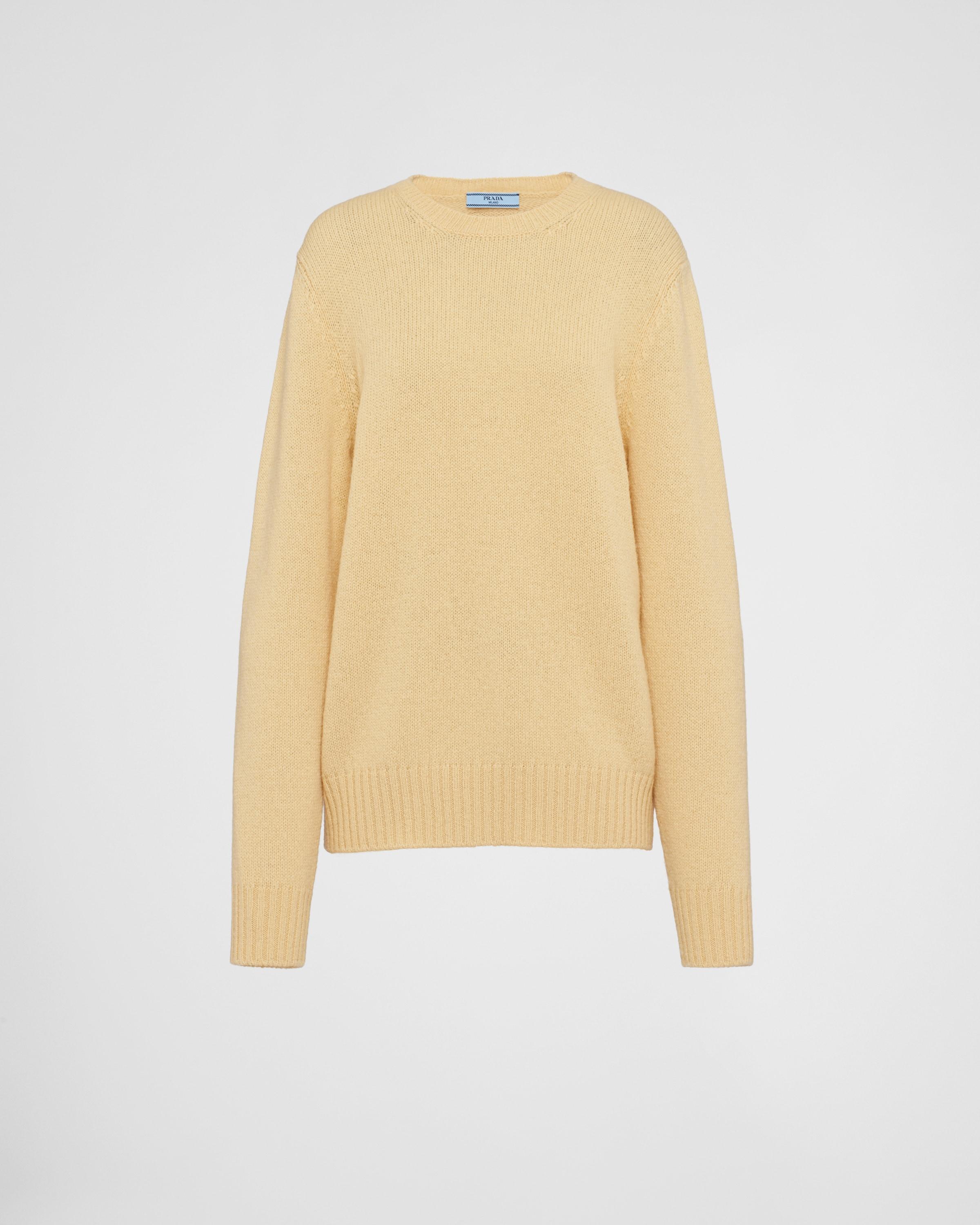 Wool and cashmere crew-neck sweater Product Image