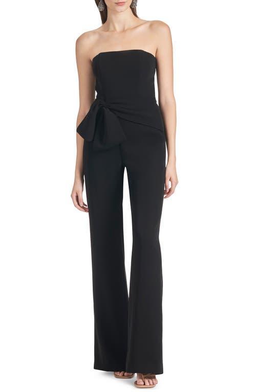 Womens Whitley Crepe Strapless Jumpsuit Product Image