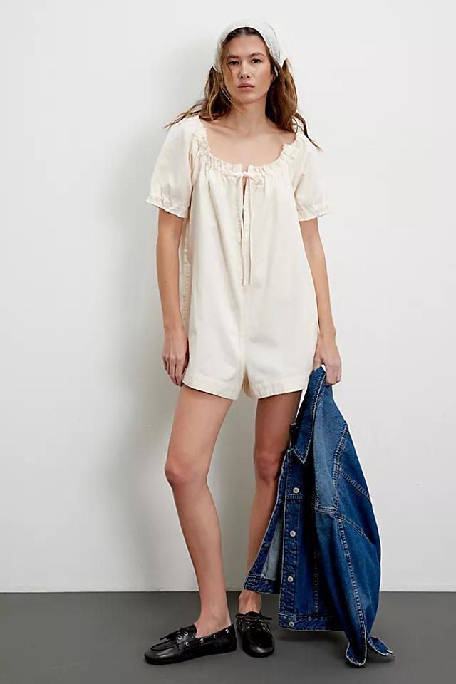 We The Free Daisy Denim Babydoll Romper Product Image