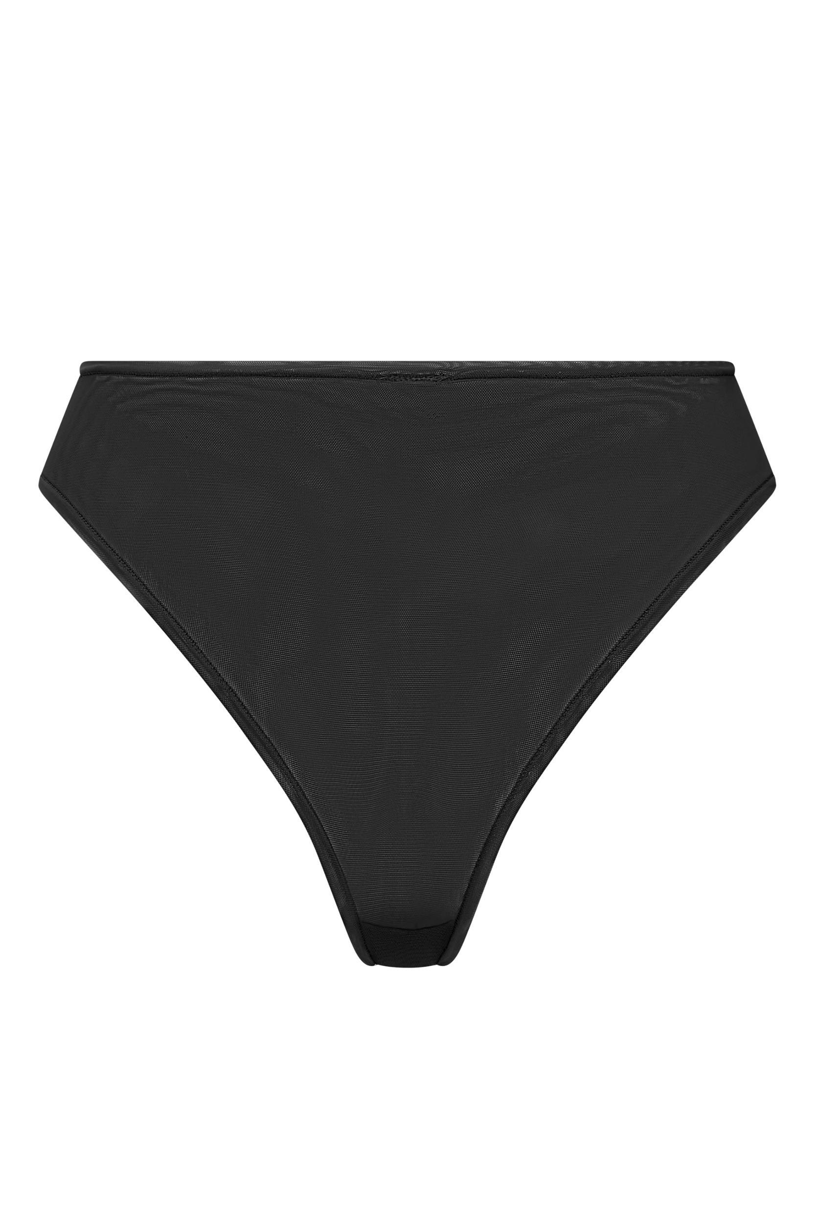 Soft Mesh Brief in Black Product Image