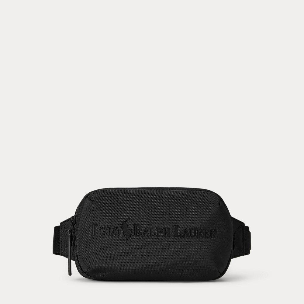 POLO RALPH LAUREN Tonal Logo Waistpack In Black Product Image