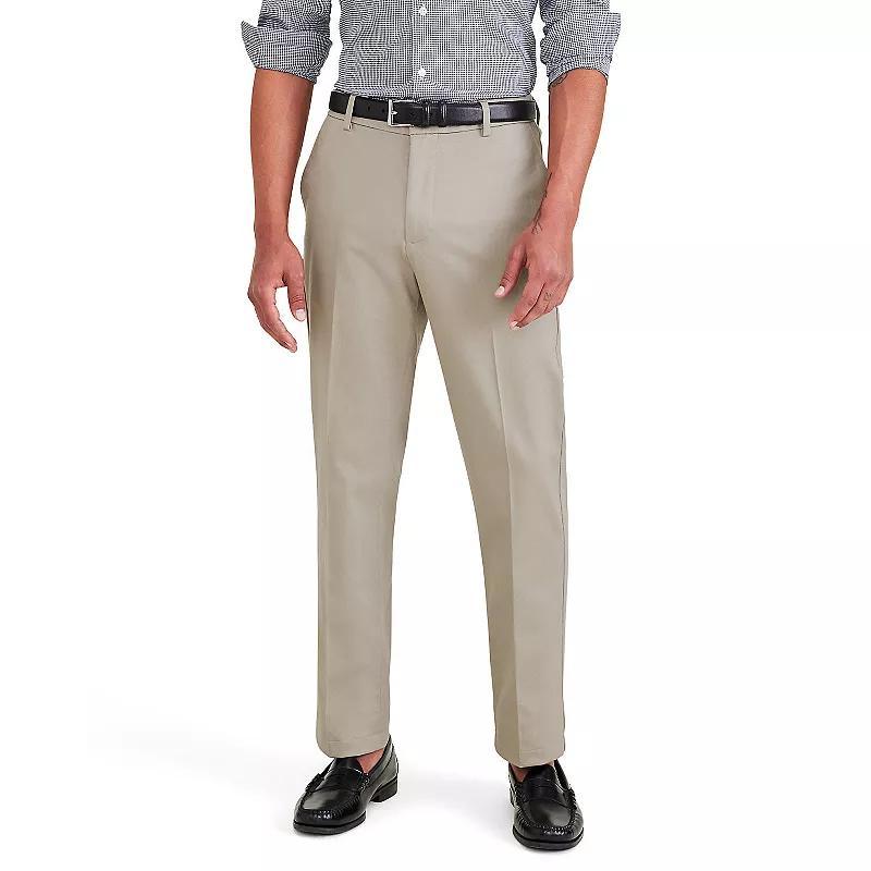 Mens Dockers Signature Iron-Free Stain Defender Slim-Fit Khaki Pants British Green Product Image