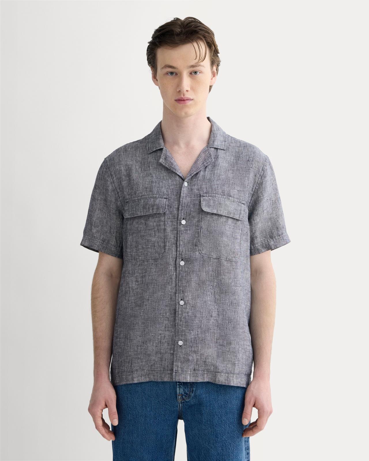 Mens Resort Shirt in Linen by Everlane Product Image