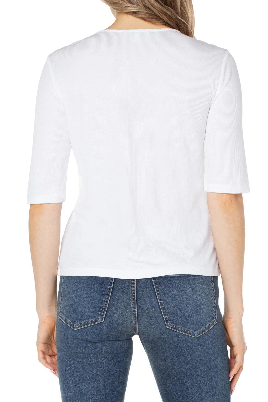 Double Layer VNeck Top Product Image