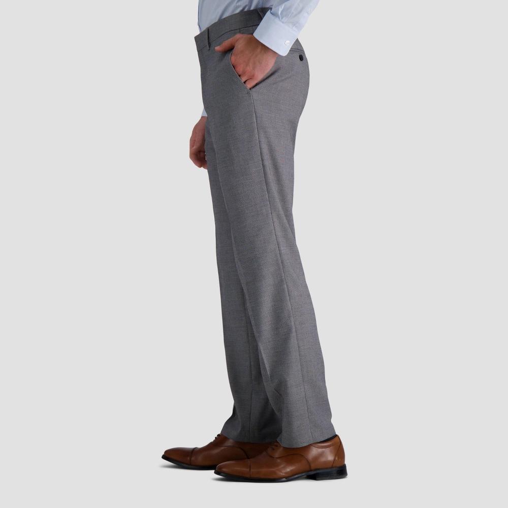 Haggar H26 Mens Tailored Fit Stretch Suit Pants 34x30 Product Image