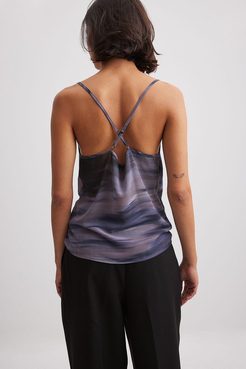 Waterfall Chiffon Top Product Image