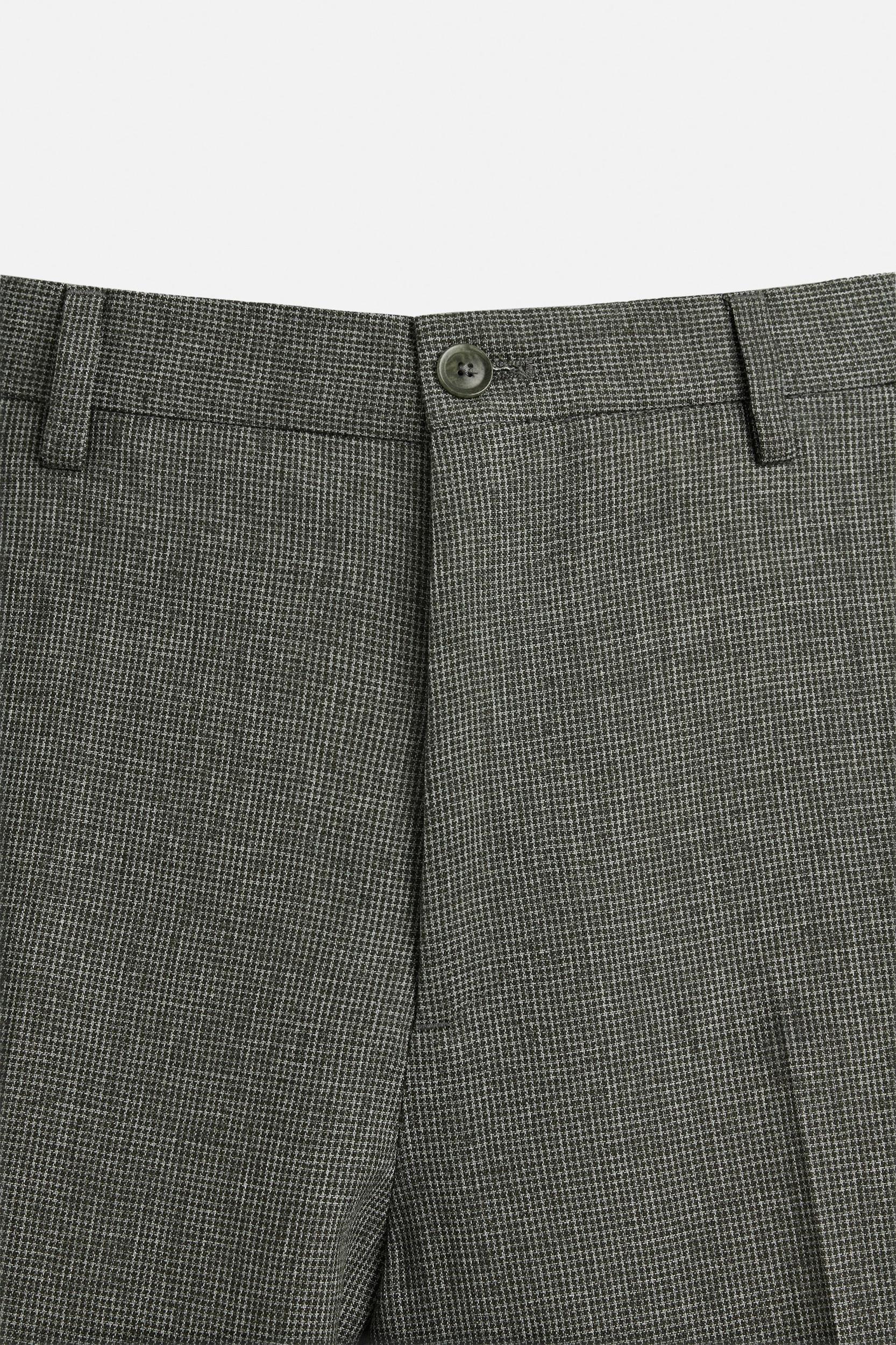 HOUNDSTOOTH SUIT PANTS Product Image