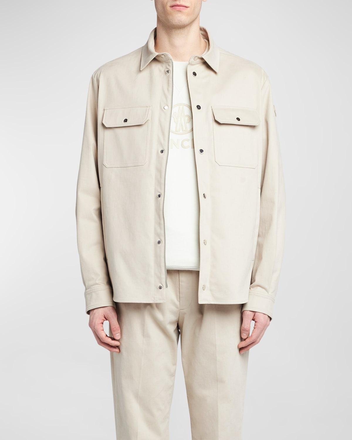 Mens Long-Sleeve Snap-Front Shirt Product Image