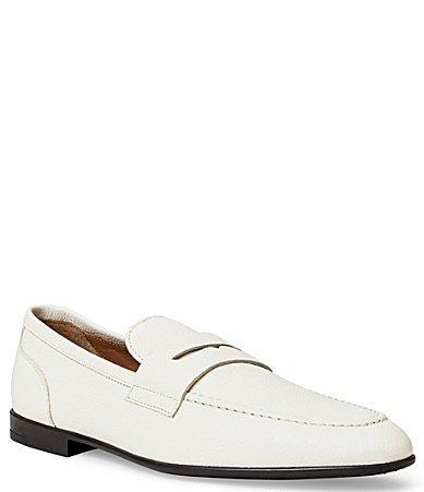 Bruno Magli Mens Lastra Leather Penny Loafers Product Image