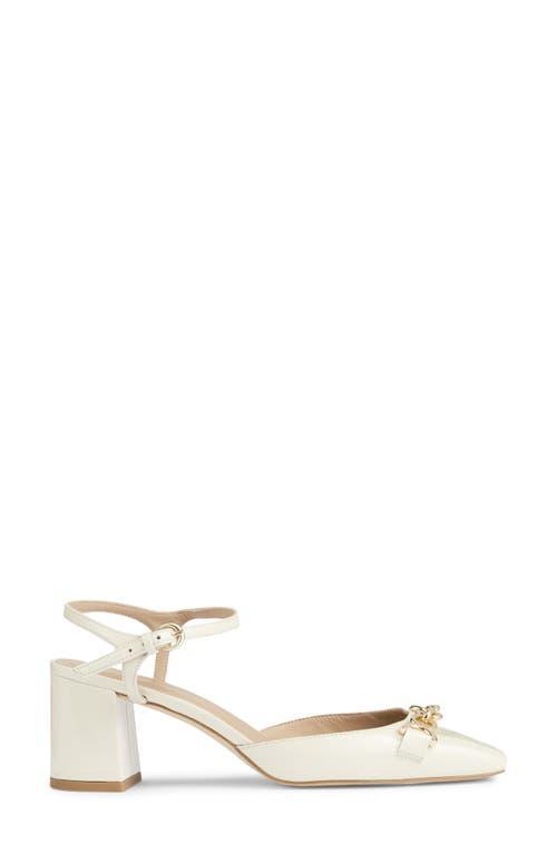 LK BENNETT Mindy Ankle Strap Pump In Birch Product Image