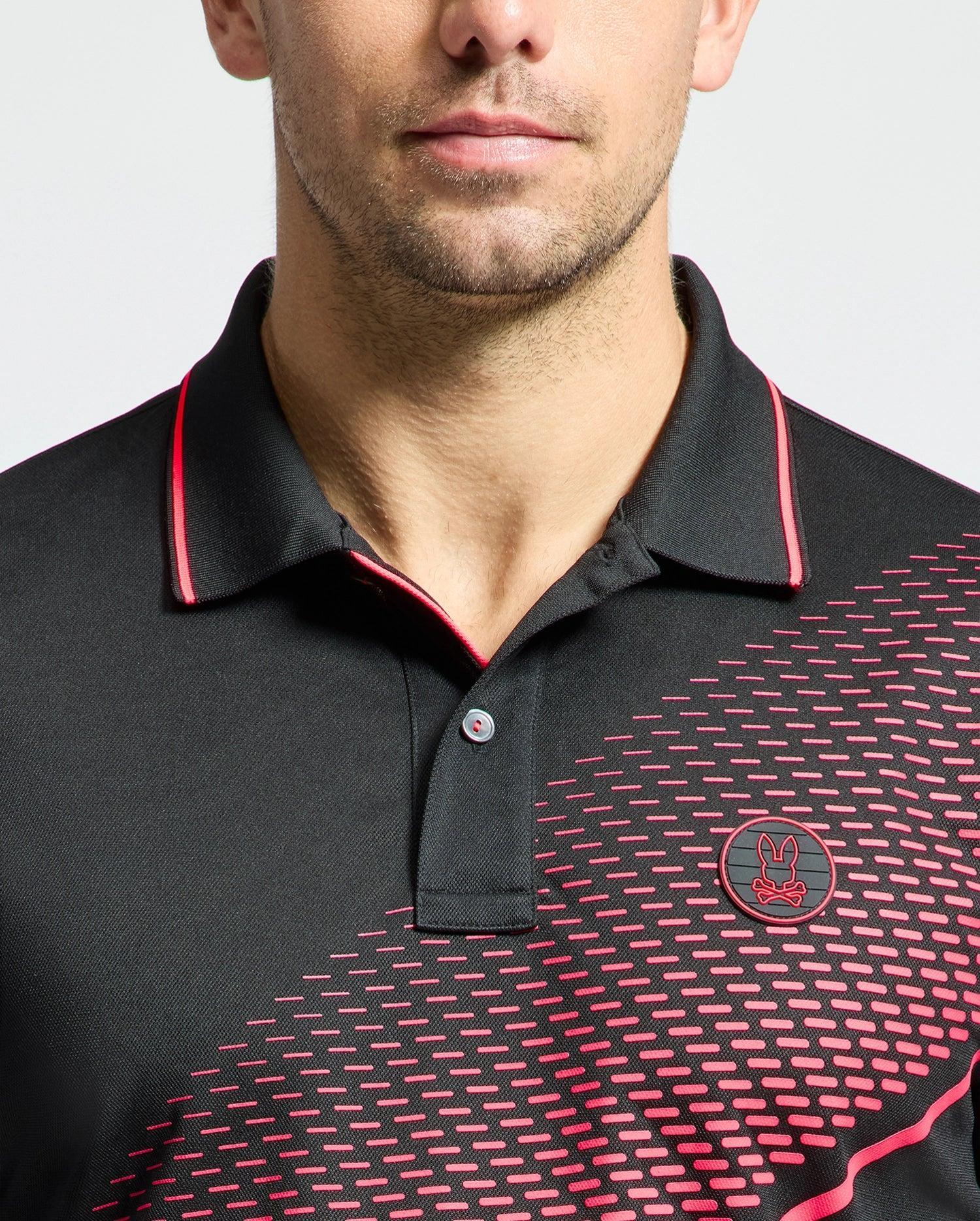 Mens Mack Sport Pique Polo 001 BLACK / S Product Image