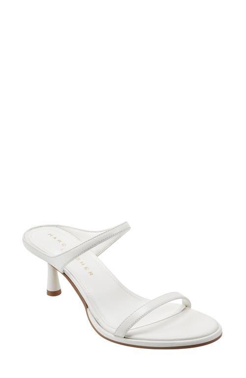 Marc Fisher Ltd. Womens Alonde Leather High Heel Slide Sandals Product Image