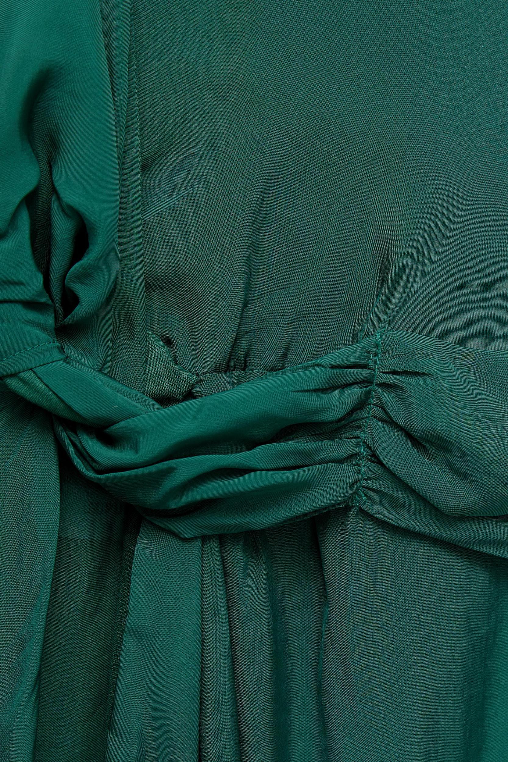 Wrap halter top with knot Product Image