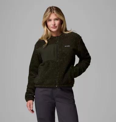Columbia Womens Stellar Path Fleece Bomber Full Zip Jacket- Product Image