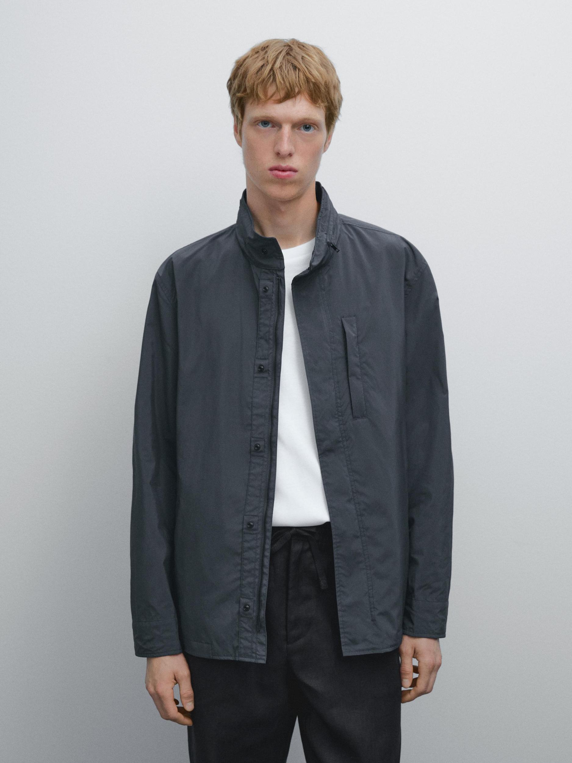 Technical fabric jacket Product Image