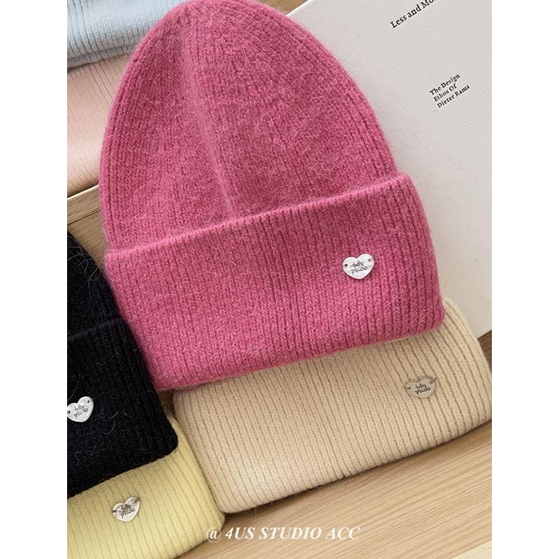 Plain Cuffed Beanie Product Image