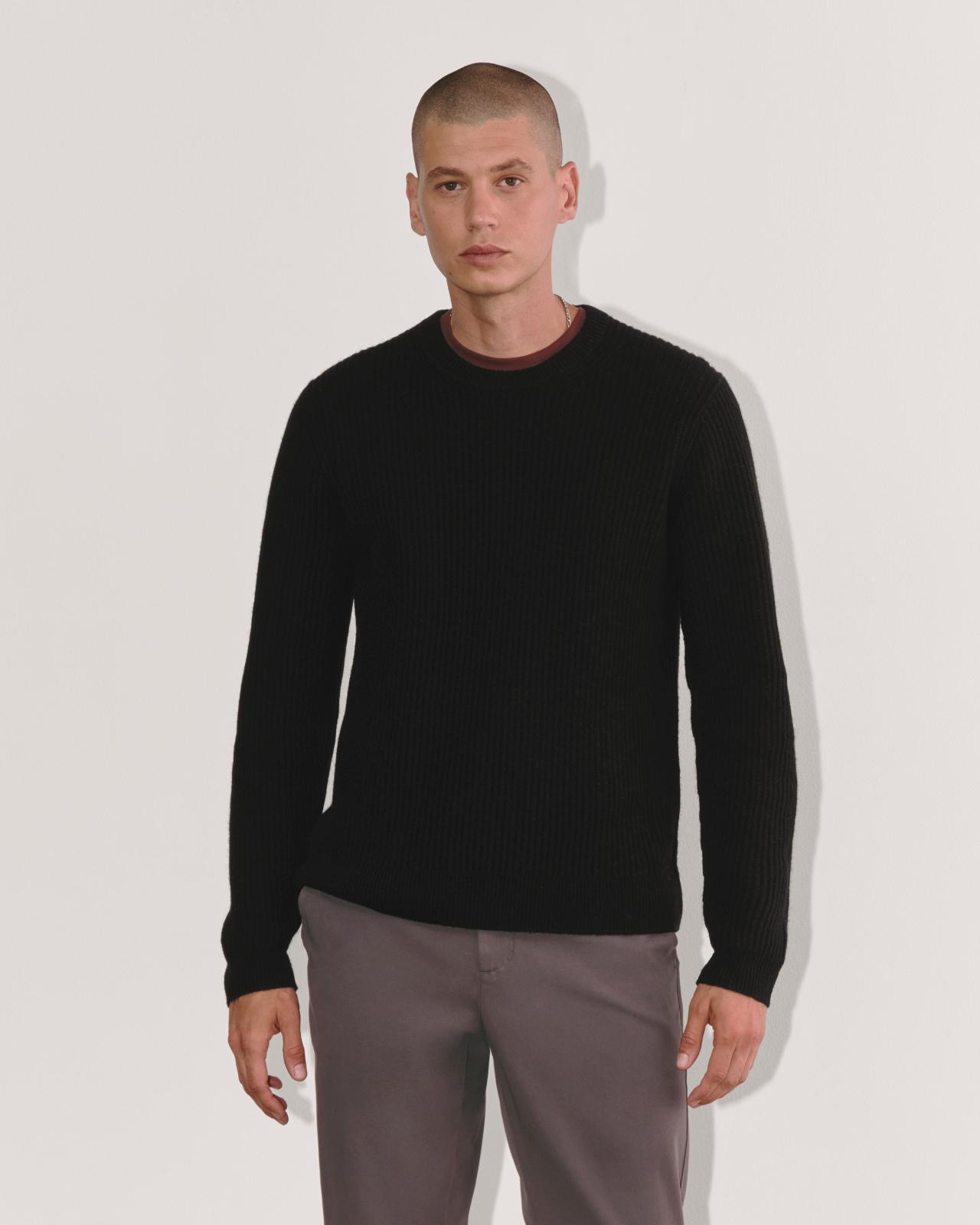 Mens Fisherman Crew in Wool Cashmere Sweater by Everlane Product Image