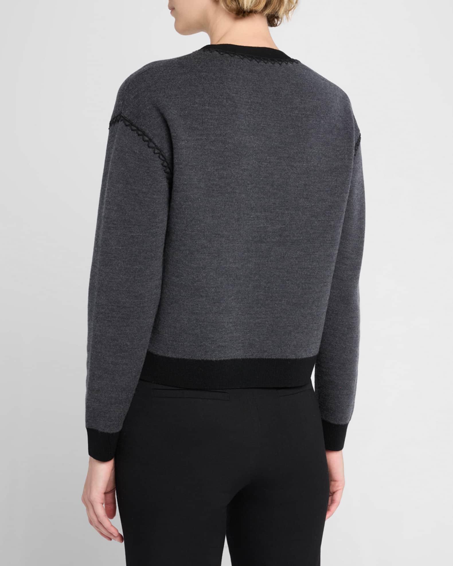 Blanket Stitch Cardigan Product Image