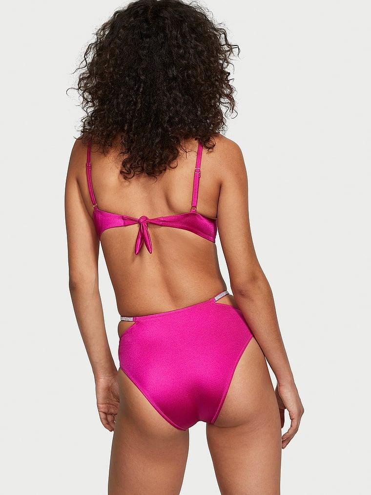 Very Sexy Shine Trim Push-Up Bikini Top Product Image