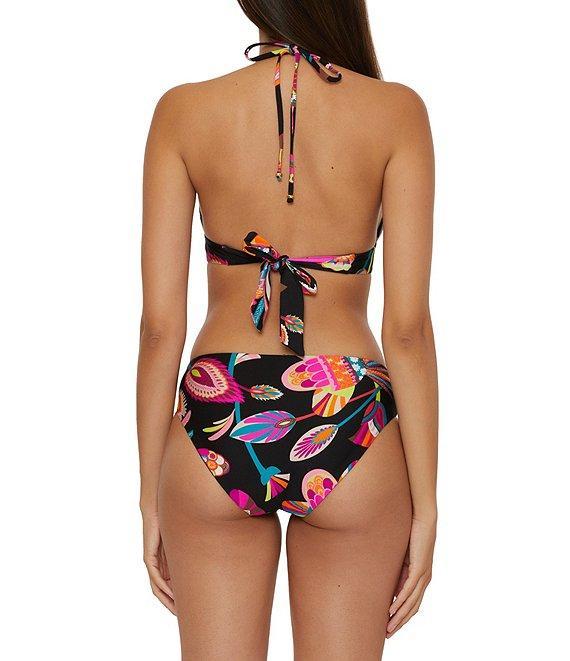 Trina Turk Luminary Printed Reversible Hipster Swim Bottom Product Image