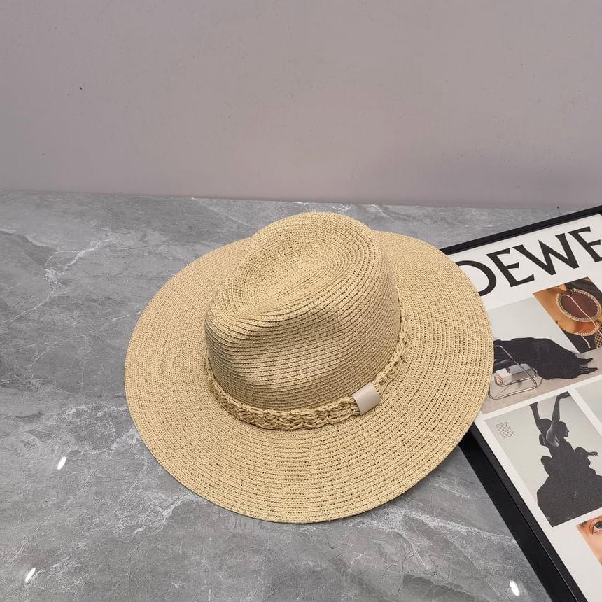 Plain Panama Hat Product Image