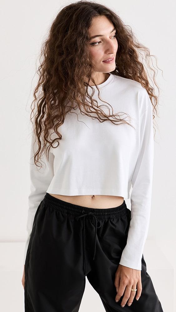 WARDROBE.NYC Long Sleeve Crop | Shopbop Product Image