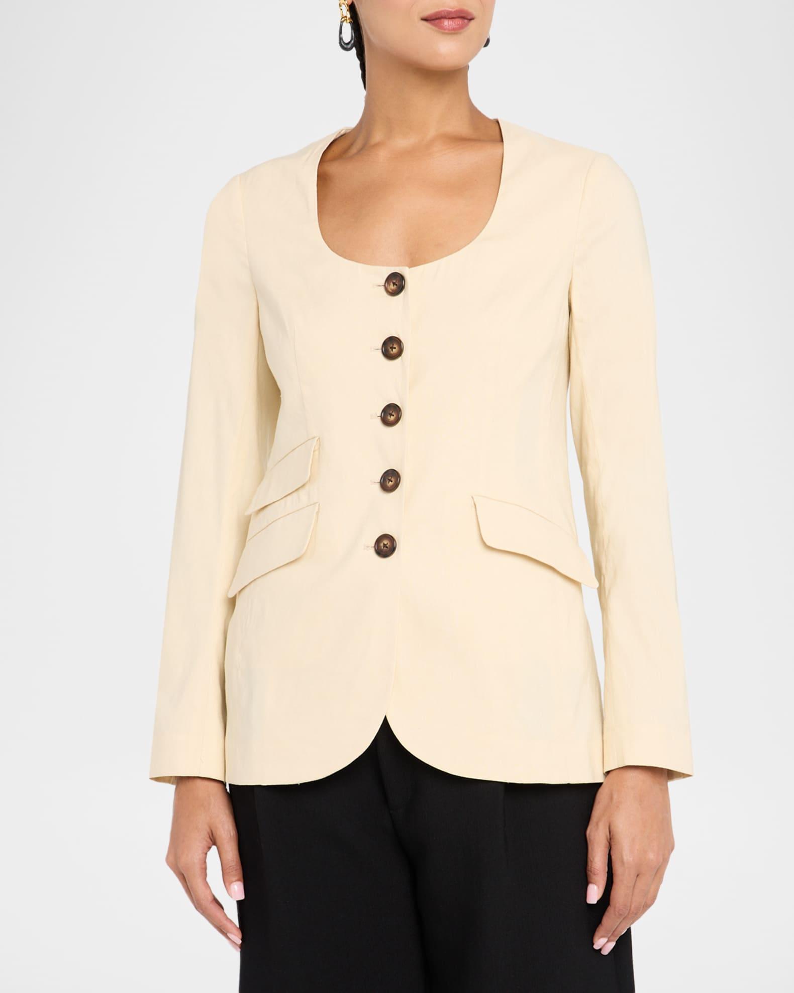 Roslyn Linen Blazer Product Image