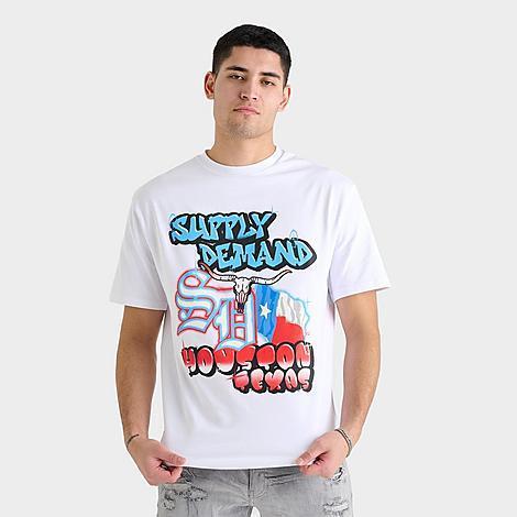 Mens Supply And Demand Houston Graphic T-Shirt Product Image