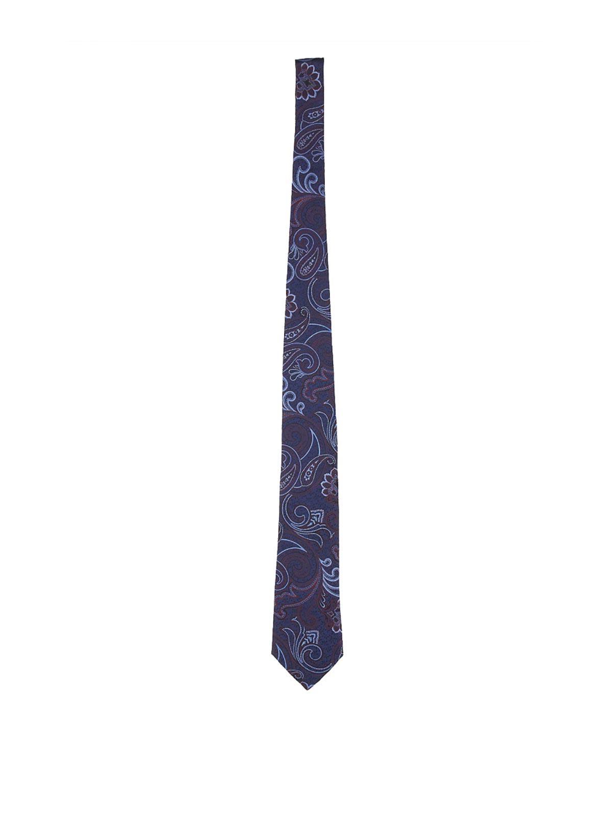 ETRO Silk Tie In Multicolor Product Image