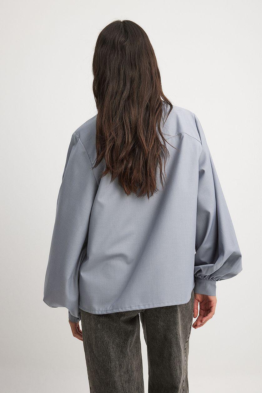 Balloon Sleeve Blouse Product Image