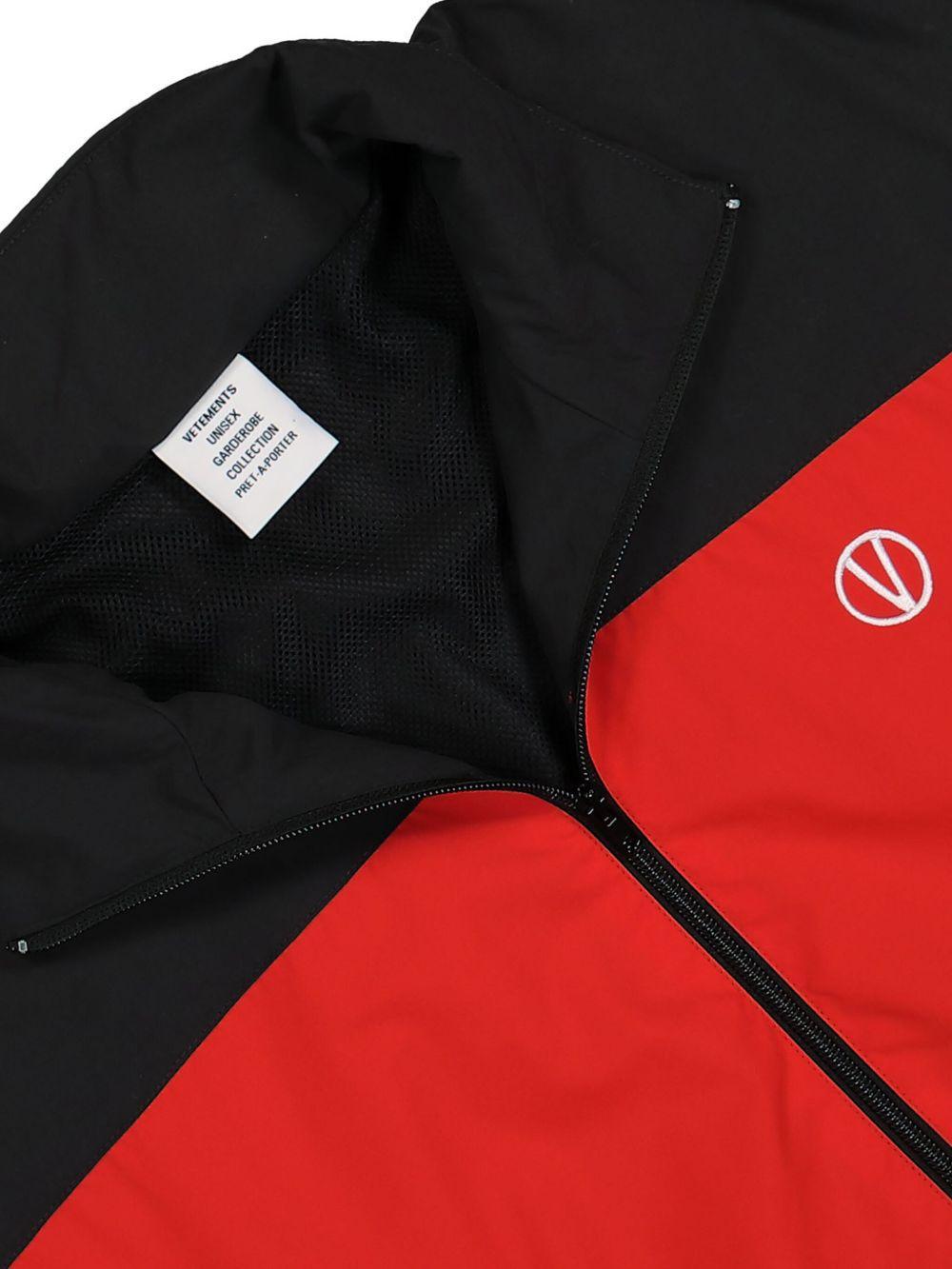 colour-block track jacket Product Image