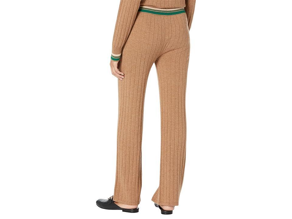 MONROW Sweater Rib Lounge Sweatpants (Camel) Women's Clothing Product Image